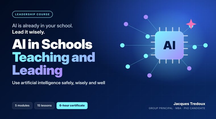 AI in Schools course cover
